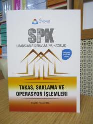 SPK Lisanslama Sınavlarına Hazırlık Takas Saklama ve Operasyon İşlemleri (Konu Anlatımı) / Finansed Yayınları 2022