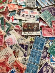 Amerika ABD 500 (Beş Yüz) Adet Karışık Damgalı Pullar