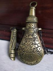 PİRİNÇ AVCI BARUTLUK VE BARUT ÖLÇER