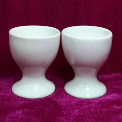 VINTAGE LUN ART HARD PORCELAIN FIRST CLASS BİR ÇİFT AVRUPA PORSELEN YUMURTALIK