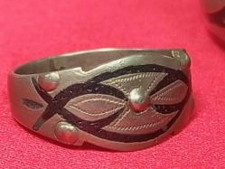 Sandıktan Mükemmel Kondisyonda Alpaka Gümüş Savatlı Bilezik