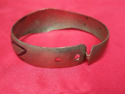 Sandıktan Mükemmel Kondisyonda Alpaka Gümüş Savatlı Bilezik