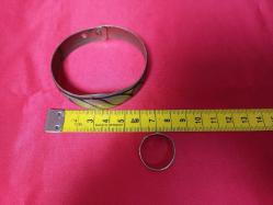 Sandıktan Mükemmel Kondisyonda Alpaka Gümüş Savatlı Bilezik