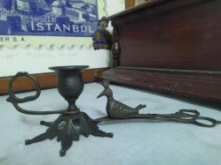 PİRİNÇ YILDIZ ŞAMDAN VE MUM SÖNDÜRÜCÜ