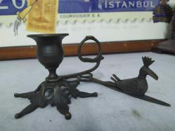 PİRİNÇ YILDIZ ŞAMDAN VE MUM SÖNDÜRÜCÜ