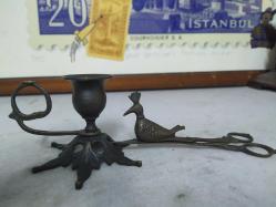 PİRİNÇ YILDIZ ŞAMDAN VE MUM SÖNDÜRÜCÜ