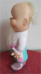 SOVYET RUSYA KAUÇUK (LASTİK) BEBEK UKRAYNA YEREL GİYSİLİ OYUNCAK FİGÜR BİBLO 22 CM