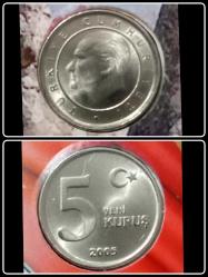 2005 5 YKrş.-YENİ KURUŞ ÇİL 