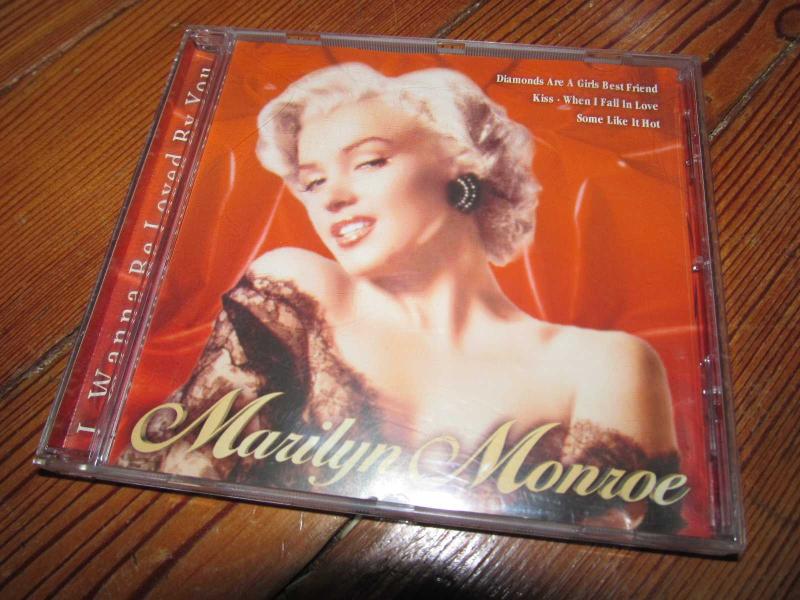 Marilyn Monroe I Wanna Be Loved By You CD Efemera kitantik  