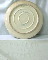 EsKi KÜTAHYA ELHAMRA ÇiNi ÖzeL DUVAR TABAĞI...1977