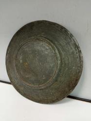 Antika Osmanlı Bakır Tabak Yazılı Seyyid Soyuna Ait ( H 1196 )