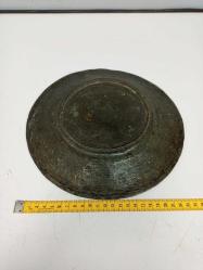 Antika Osmanlı Bakır Tabak Yazılı Seyyid Soyuna Ait ( H 1196 )