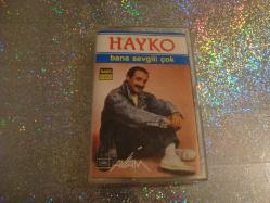 HAYKO* BANA SEVGİLİ ÇOK *KAĞIT BASKI -KASET