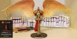 Antika - Kayle The Judicator Leauge of Legends 25 cm 3d Baskı Koleksiyon Film Figürü - kitantik - kitaLog