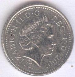 5 PENCE 2007/ UNITED KINGDOM /BİRLEŞİK KIRALLIK/İNGİLTERE /ÇÇT UK5P0701