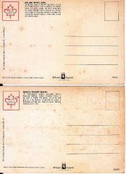 KANADA ALEX WILSON PRODUCTION POSTCARD RRRR 2 TANE. ONTRIO PARLIEMENT BUILDING &  CASA ROMA TORONTO PHOTOS BY E.OTTO SCHMIDT 