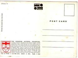 CANADA NATIONAL EXIBITION TORONTO POSTCARD JOHN HINDE UBLIN,DISTRUBUTED BY ROYAL SPECIAL SALES 1970S RRRR