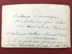 Ankara Demirspor Kulübünün temel atma töreni - Kemal SATIR / 9.5x15.5 cm. Fotoğraf