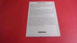 MİNİ SİNEMA AFİŞİ.KURTLAR İMPARATORLUĞU