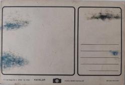 ORTA DÖNEM İZMİR EFES ANTİK KENTİ GÖRÜNTÜSÜ ORİJİNAL KARTPOSTALI NADİRDİR