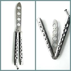 OMENİV'DEN KESKİN DEĞİLDİR! KELEBEK PRATİK İÇİN ÇELİK KATLANIR ÇAKI BIÇAK CS GO ÇAKISI