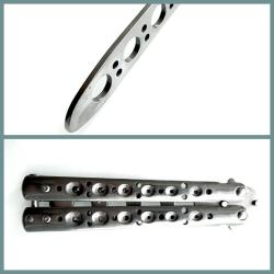 OMENİV'DEN KESKİN DEĞİLDİR! KELEBEK PRATİK İÇİN ÇELİK KATLANIR ÇAKI BIÇAK CS GO ÇAKISI