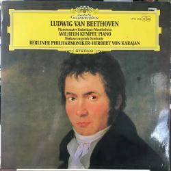 Beethoven / Wilhelm Kempff / Berliner Philharmoniker / Herbert von Karajan  Pianosonates Pathétique / Mondschein / LP