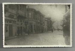 19.YÜZYIL SONU BURSA HEYKEL OSMANLI DÖNEMİ BİR SOKAK GÖRÜNTÜSÜ...