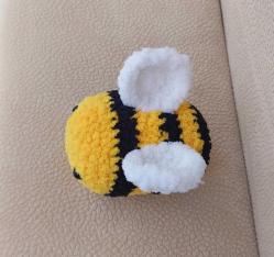 örgü arı oyuncak amigurumi yumuşacık