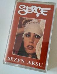 SEZEN AKSU SERÇE Kaset Sıfır Ambalajında RAKS 1986/ 88 Orjinal Dönem .R