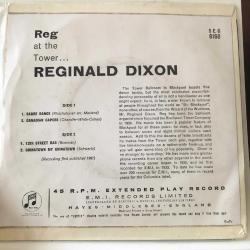 Reginald Dixon - Reg At The Tower / Sabre Dance / Canadian Capers / 12th Street Rag / Chinatown My Chinatown / 45'lik EP