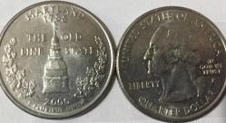 2000.MARYLAND  EYALET ÇEYREK DOLAR.USA
