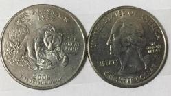 2008.ALASKA EYALET ÇEYREK DOLAR.USA