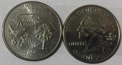 2000.SOUTH CAROLINA EYALET ÇEYREK DOLAR.USA