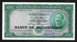 ** MOZAMBİK ( 100 * ESCUDOS ) 1976 - ÇİL