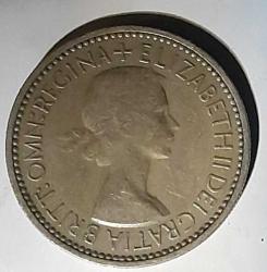 Efemera - 1 Shilling  1953 -  United Kingdom - Birleşik Kırallık Elizabeth II (English shield) (İngiliz armalı) - kitantik - kitaLog
