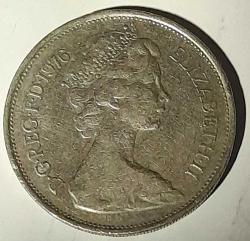 10 New Pence 1976 United Kingdom /Birleşik Kırallık - Elizabeth II (2nd portrait)