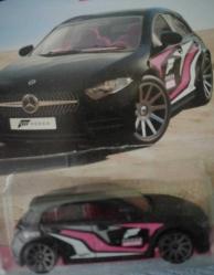 '19 Mercedes-Benz A-Class 1/64 Ölçek 7 cm Lisanslı Hot Wheels Diecast Araç