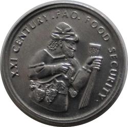 1999 50.000 Lira FAO Gıda Güvenliği Çil