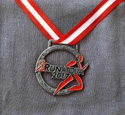 RUNATOLİA ANTALYA 2017 . MARATHON MADALYASI B8708
