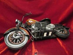 KOLEKSİYON OBJESİ  EL İŞÇİLİĞİ ''1940 BMW R75'' MOTORSİKLET(1:30 ölçekte).ÇOK KALİTELİ VE SAĞLAM METAL ÜRÜN 786
