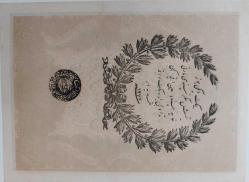 SULTAN ABDÜLAZİZ 1277(1861) MEHMET TEVFİK MÜHÜRLÜ ORİJİNAL 50 KURUŞ(KAİME) KAĞIT PARA ÇİL 5 SATIR ÇİÇEKLİ AAA1RR1 ÇİL'İ PEK ÇİKMAZ