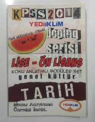 Yediiklim Yayınları KPSS 2014 Lise - Ön Lisans Genel Kültür Tarih Konu Anlatımlı Soru Bankası