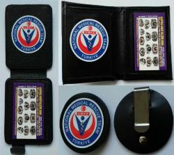 UMKE ROZETLİ CUZDANI 2ADET +KEMER ROZETİ 1ADET SATINAL-SADECE KURUM ADRESINE GONDERILIR-SIVILE SATILMAZ