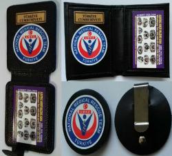 2ADET UMKE ROZETLI CÜZDANI+1 ADET-KEMER ROZETİ SATINAL-SADECE KURUM ADRESINE GONDERILIR-SIVILE SATILMAZ