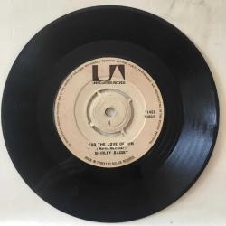 Shirley Bassey / Love Story - For the Love of Him / Turkey 1971 / 45'lik / *Soundtrack, Pop*