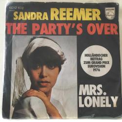 Sandra Reemer - The Party 's Over / Mrs. Lonely / Eurovision 1976