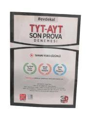 3D Yayınları TYT-AYT Son Prova Deneme (2 Deneme)