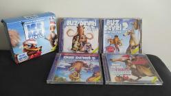 ICE AGE BOX SET. BUZ DEVRİ ÇİZGİ FİLM SETİ. 4 FİLM BİRDEN. İKİNCİ EL KONDİSYON YÜKSEK KOLEKSİYONLUK NADİR