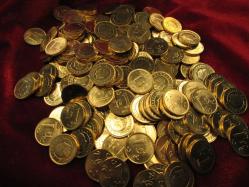 Efemera - PARA METAL 2013 YILI 1 KURUŞ LOTU(200 ADET).ALTIN RENGİ VE ÇİL ÇİL EL DEĞMEMİŞ TORBASINDA SAKLANMIŞ 166 - kitantik - kitaLog